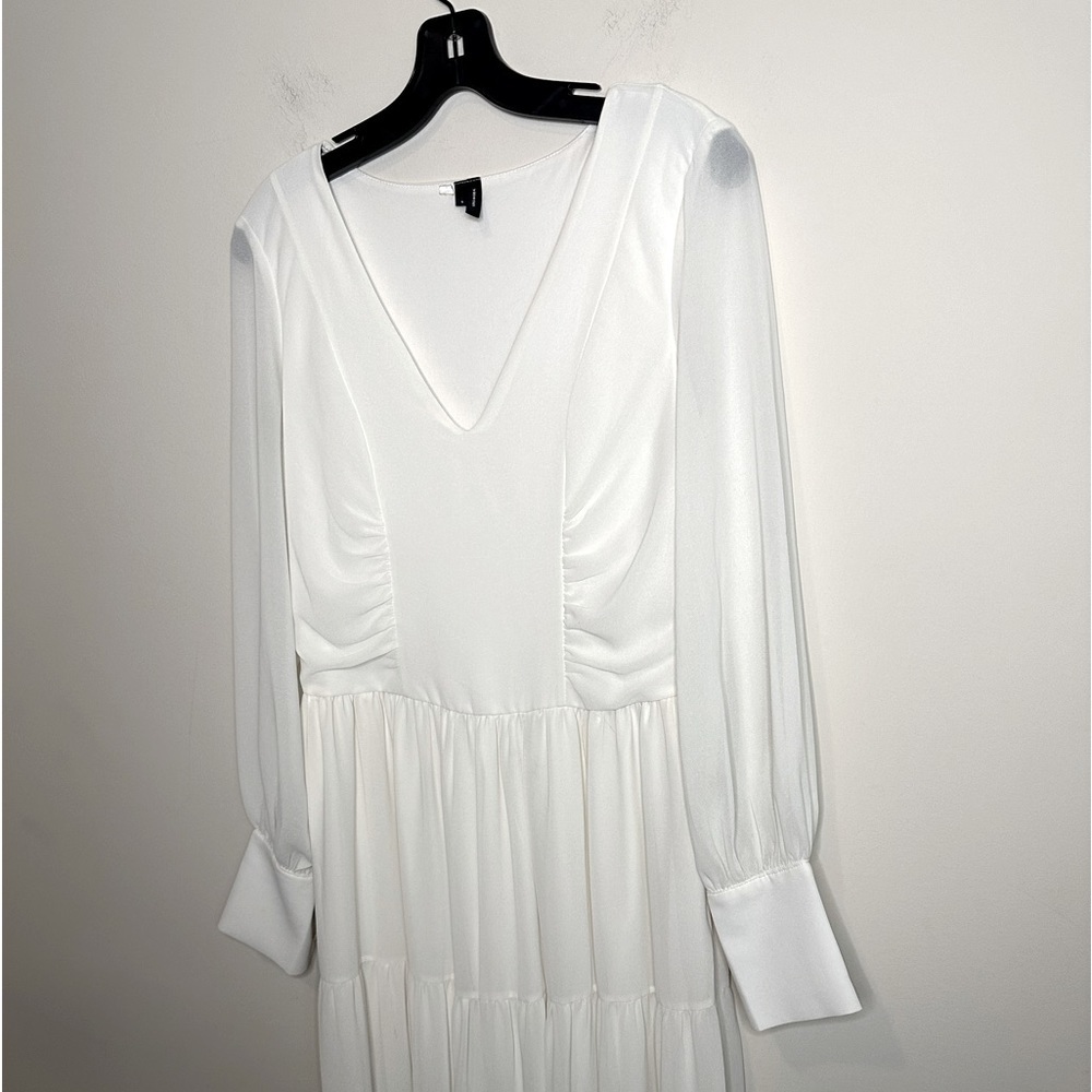Vero Moda Cream Tiered Maxi Dress Size Small - Picture 8 of 13
